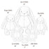Bunnies By the Bay - Little Nibble 12" Bunny- Maui Blue