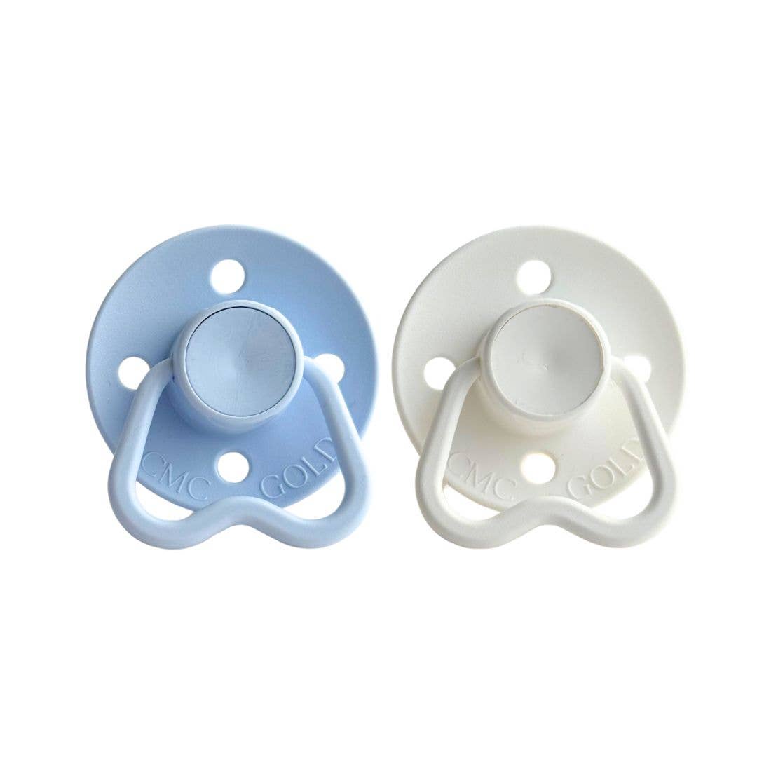 CMC Gold - CMC 'Hold Me' Dummies Baby Blue + White: Size 1
