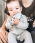 Itzy RitzItzy Mitt™ Silicone Teething Mitts: Bow