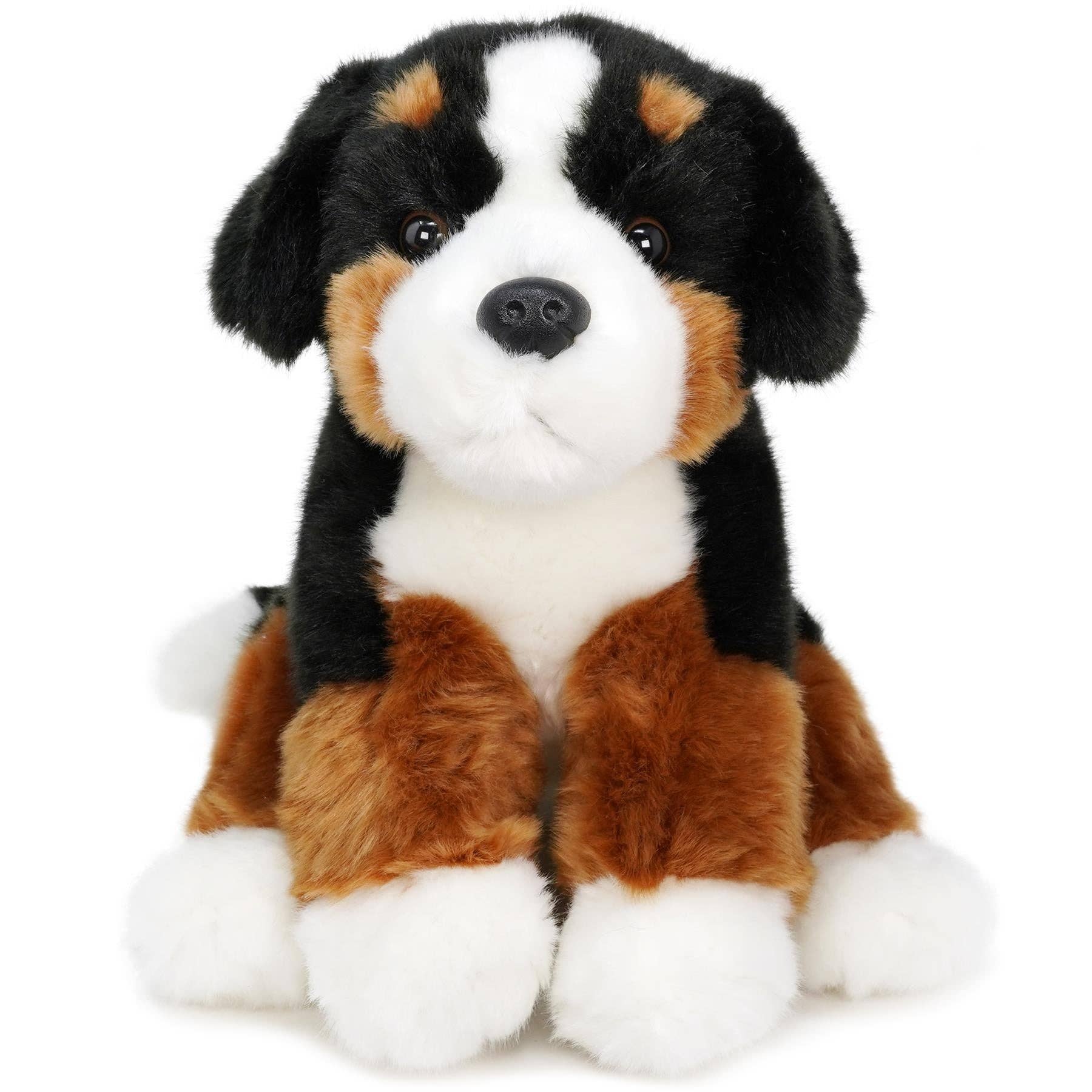 VIAHART Toy Co. - Bastien The Bernese Mountain Dog | 13 Inch Stuffed Animal Pl