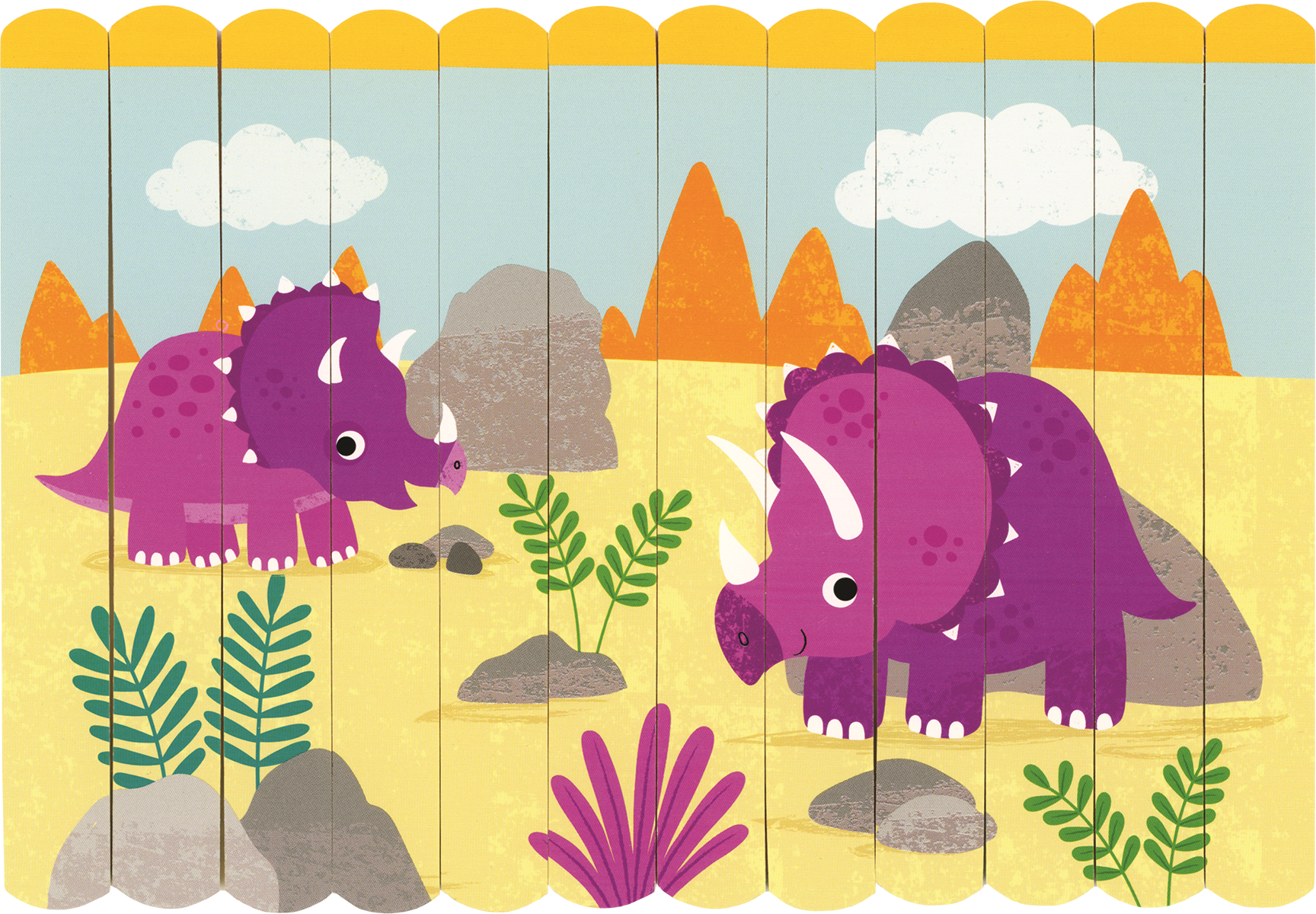 Puzzle Sticks: Dinosaurs