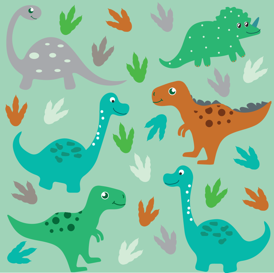 BABY PAPER - Baby Paper Crinkle Sensory Toy – Dinosaurs
