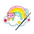 OOLY - Playful Painters: Easy Watercolor Painting Kit - Rainbow Cut