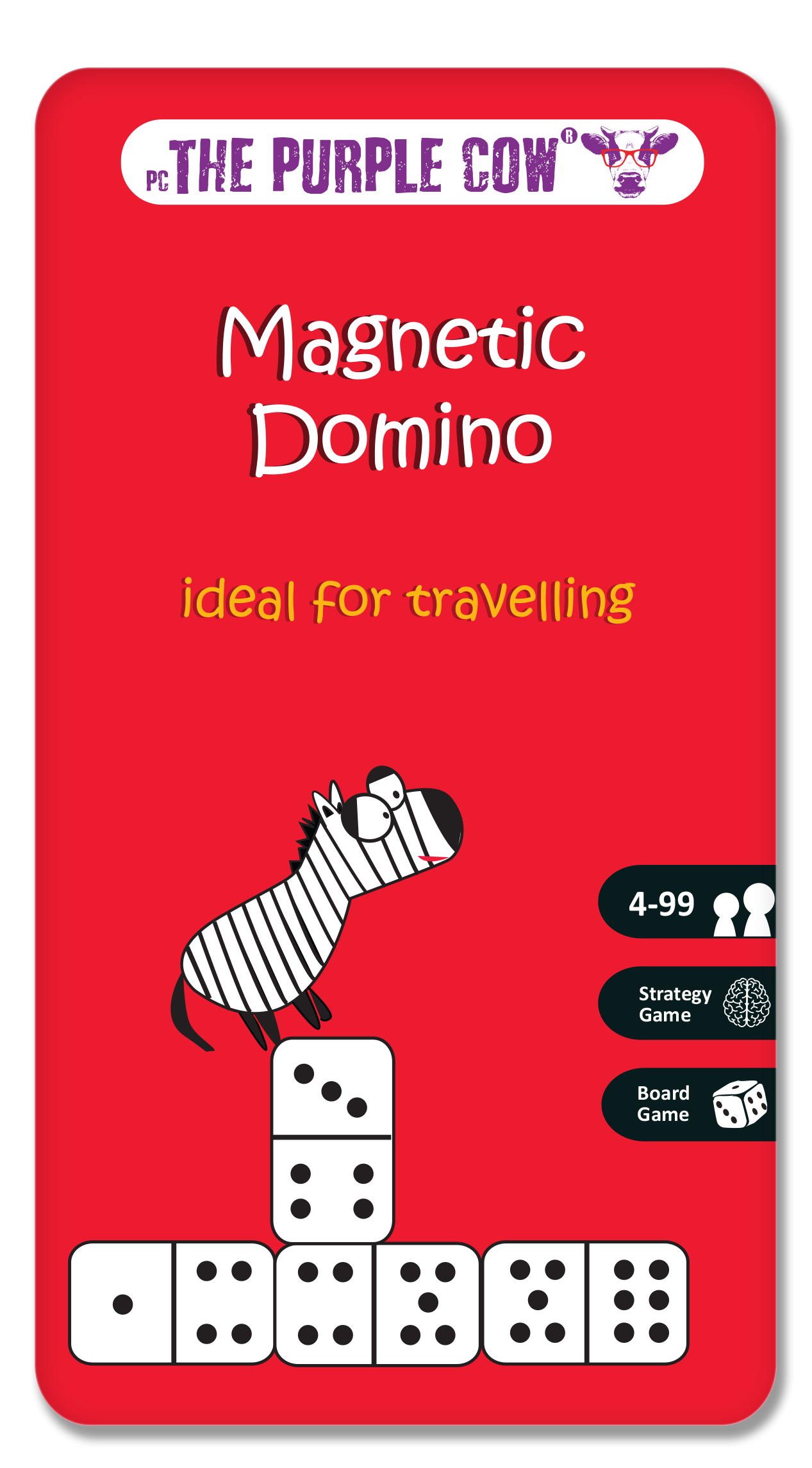 The Purple Cow America Inc. - Travel Game - Domino