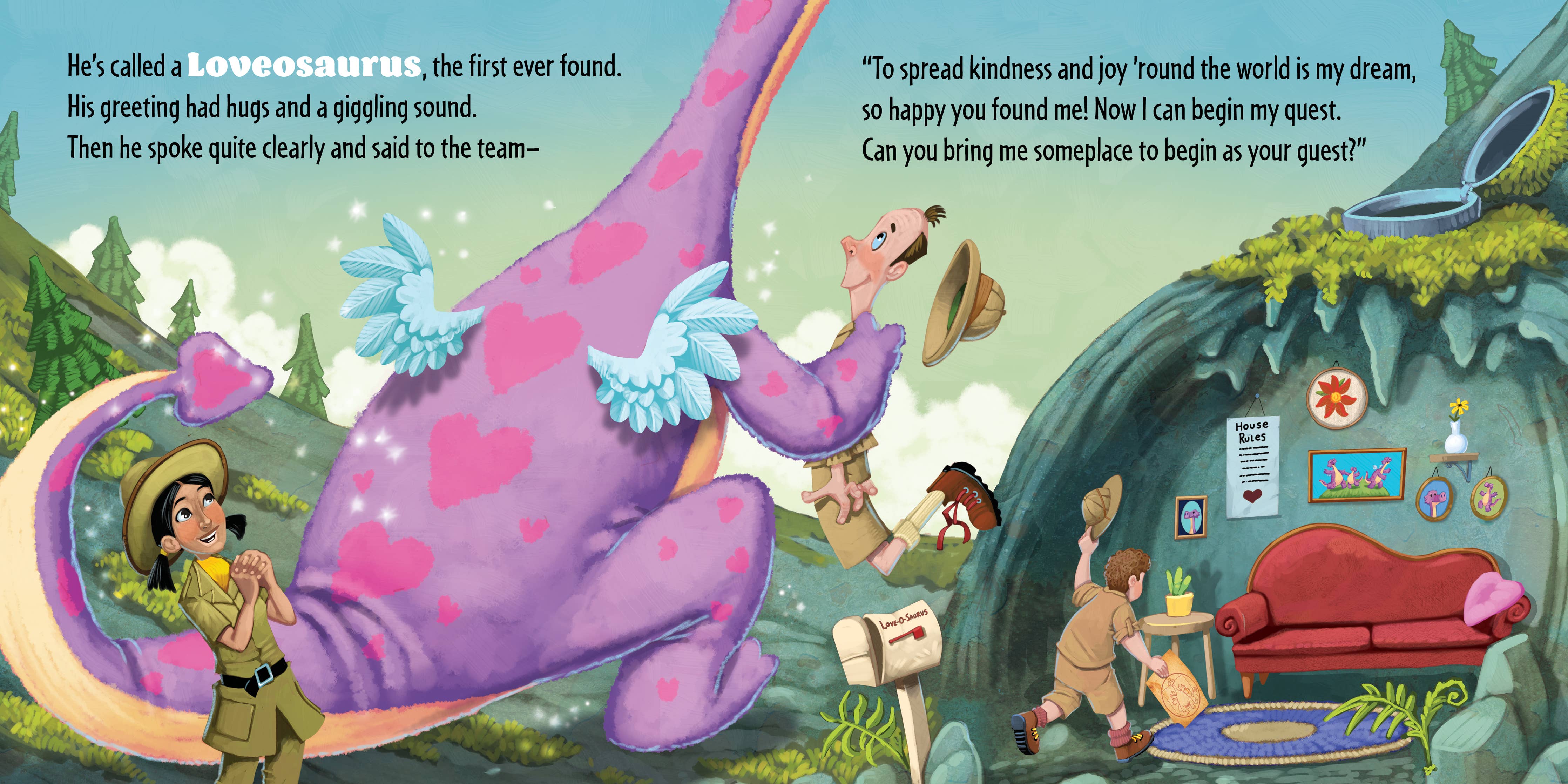 Sourcebooks - How to Catch a Loveosaurus (HC)