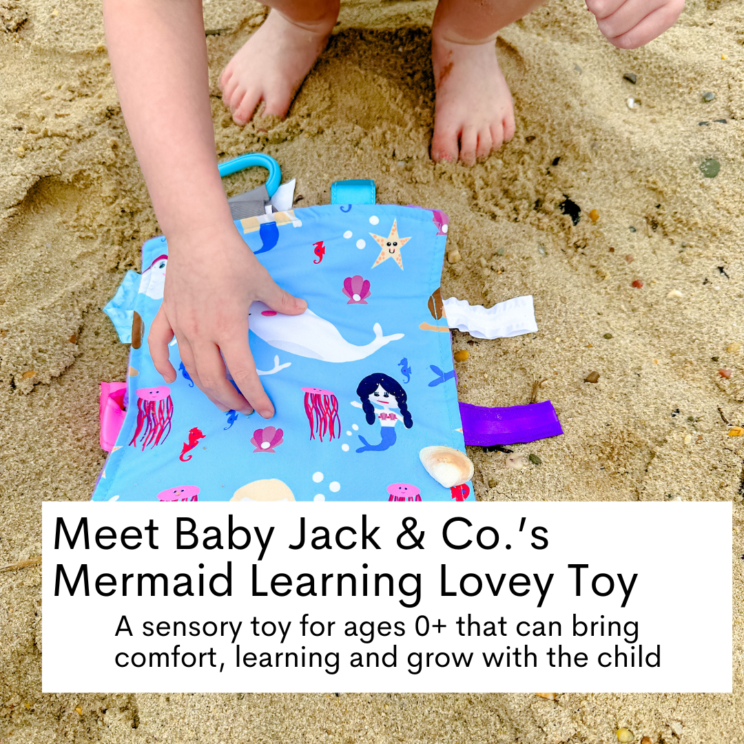 Baby Jack and Company - Mermaid Narwhals Seahorse Learning Lovey Collection