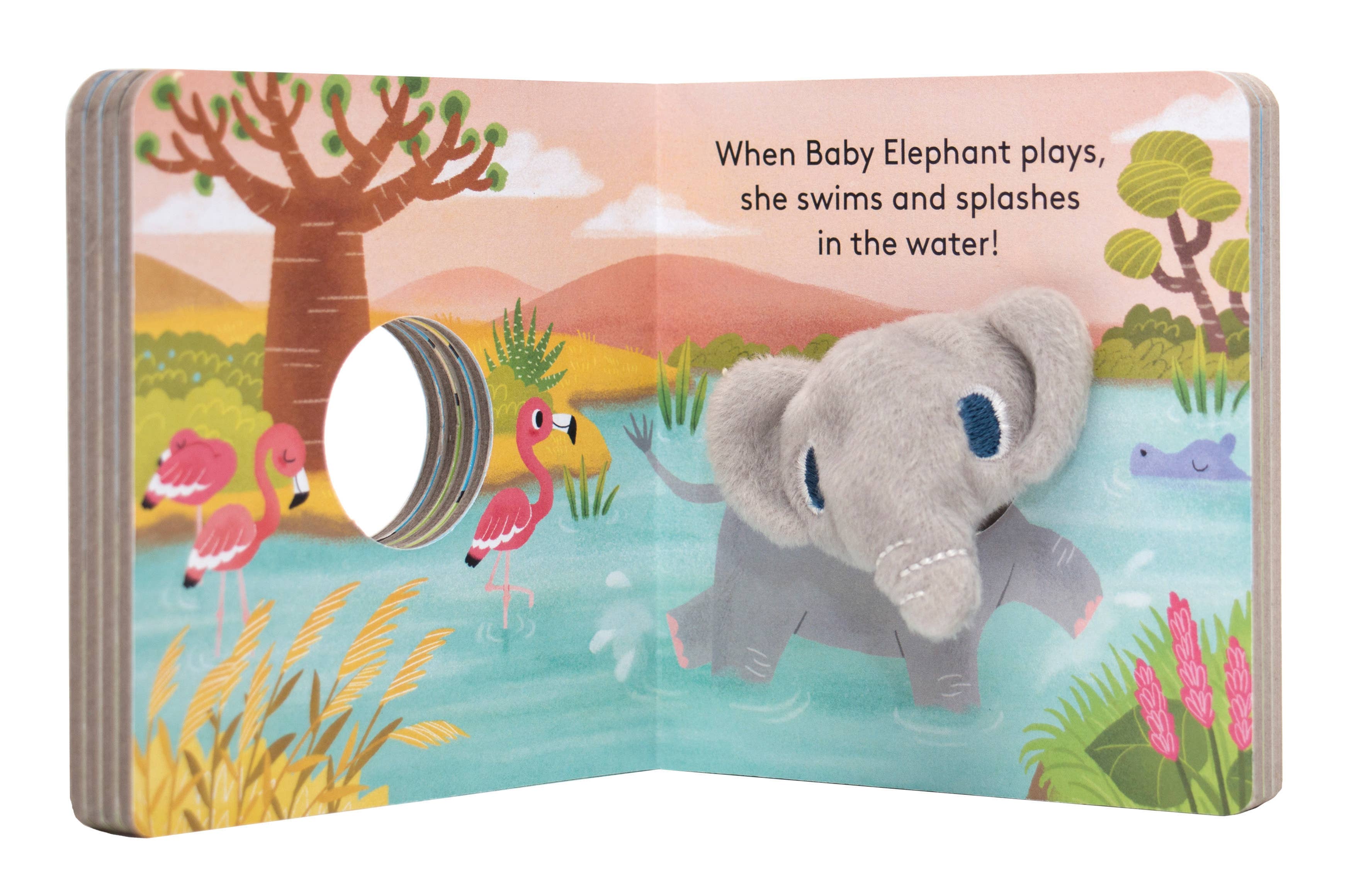Chronicle Books - Baby Elephant: Finger Puppet Book