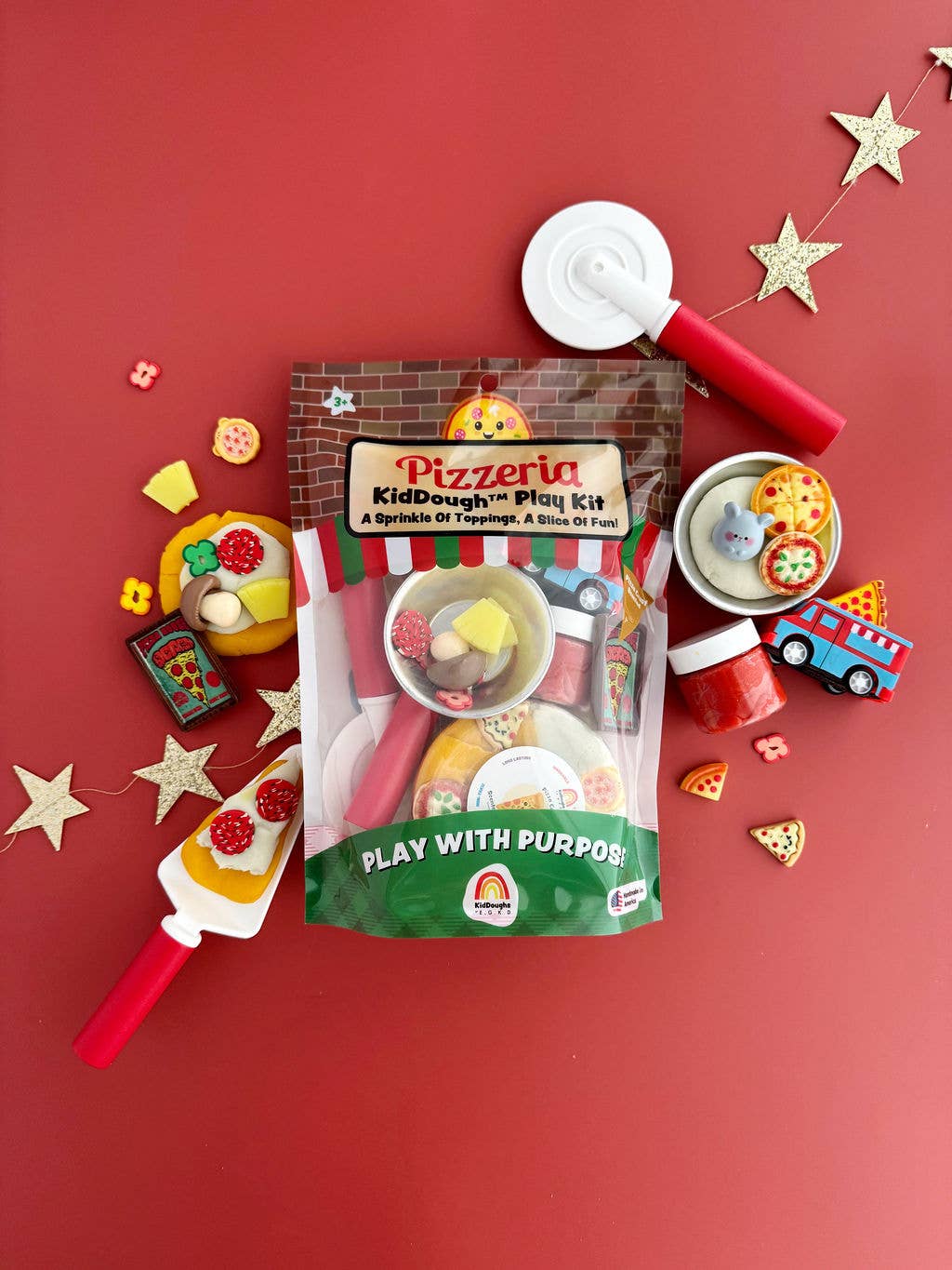 Pizzeria KidDough Play Kit