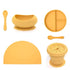 OB Designs - Silicone Tableware Set: Peach