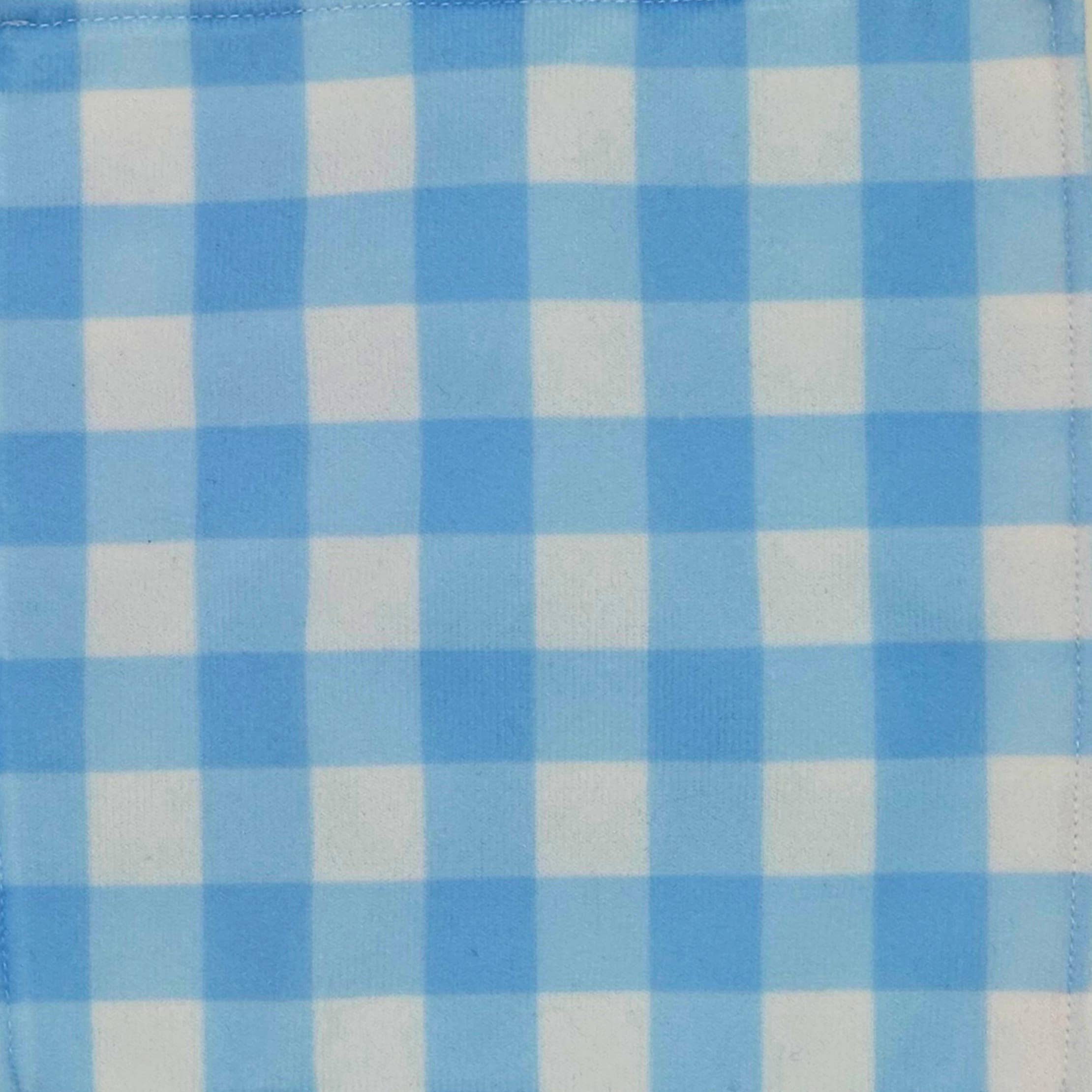 BABY PAPER - Baby Paper Crinkle Sensory Toy – Gingham Blue