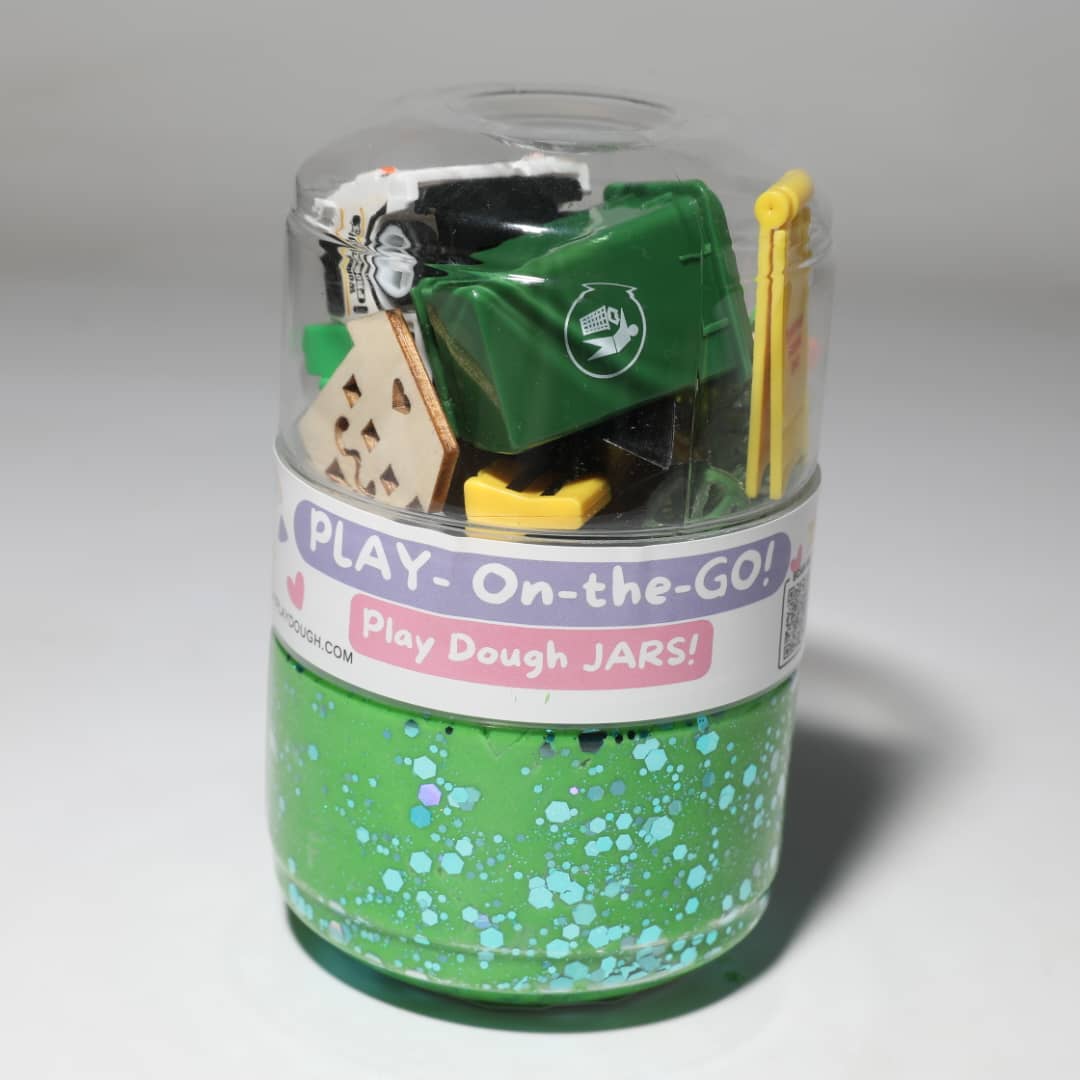 Play Play Dough - Trash truck  PLAY DOUGH - Jar!