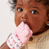 Itzy RitzItzy Mitt™ Silicone Teething Mitts: Bow