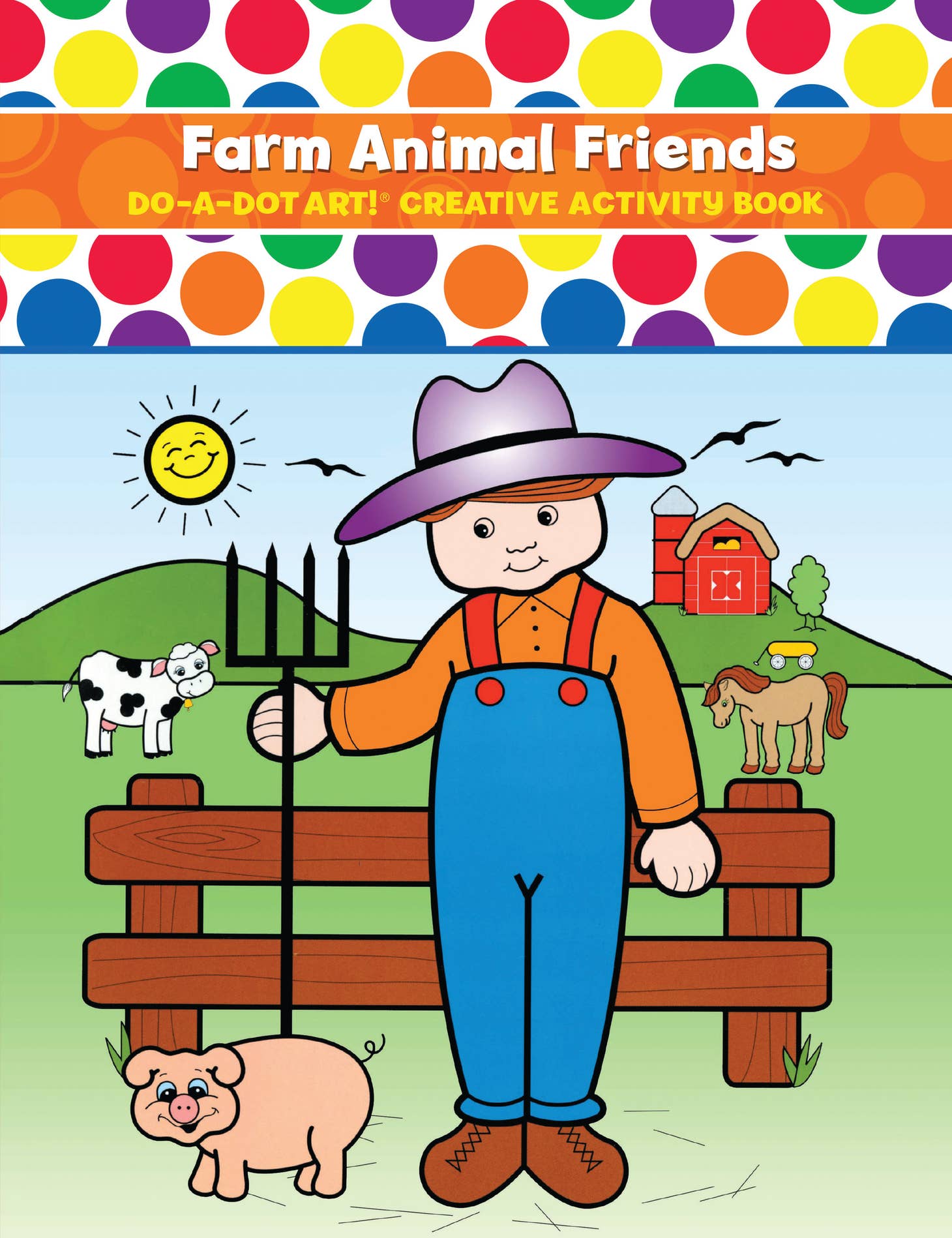 Dot A Dot Activity Book-Farm Animals