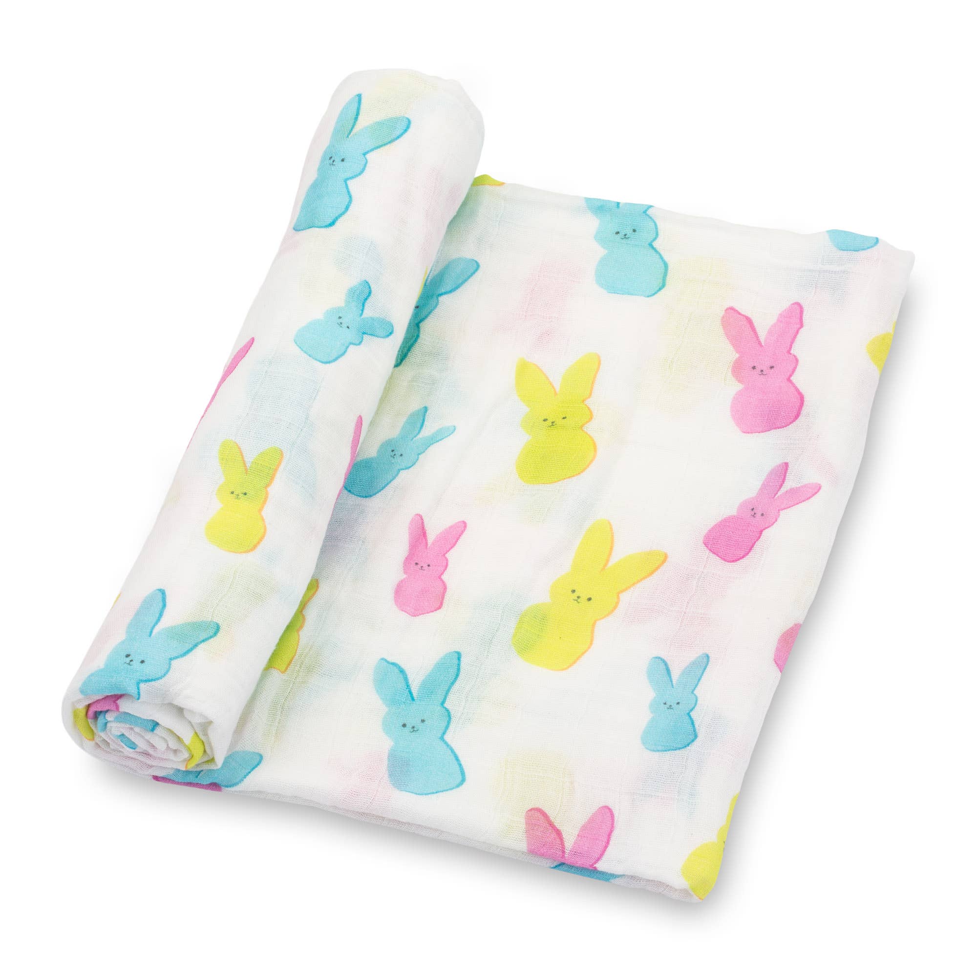 LollyBanks - Easter Peeps Baby Swaddle Blanket