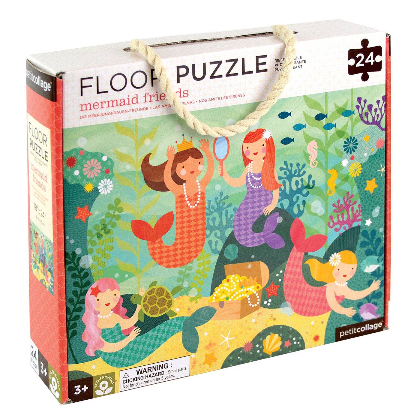 Chronicle Books - Mermaid Friends 24-Piece Floor Puzzle