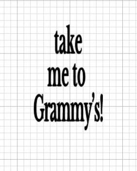 Dorothy’s Reason - Take me to Grammy's! Baby Socks | Baby Items | Kids Clothes: 6-18mo