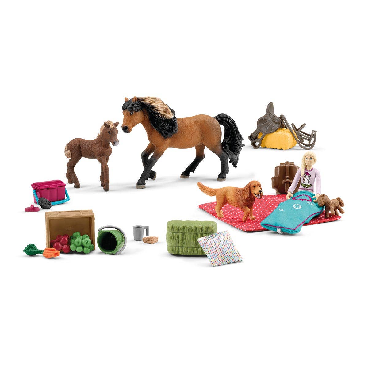 Advent Calendar with Rider and Toy Horse