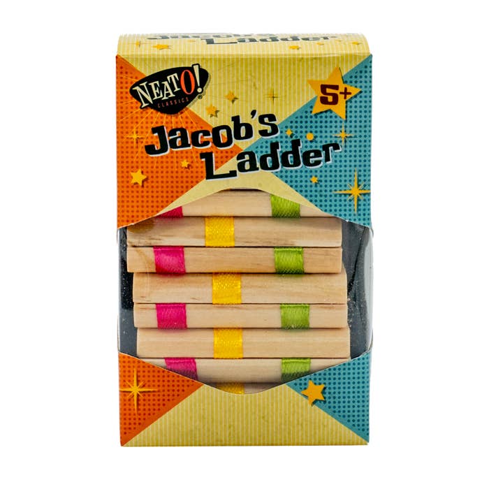 Toysmith - Neato! Classics Jacob's Ladder Retro Wooden Puzzle- Retro