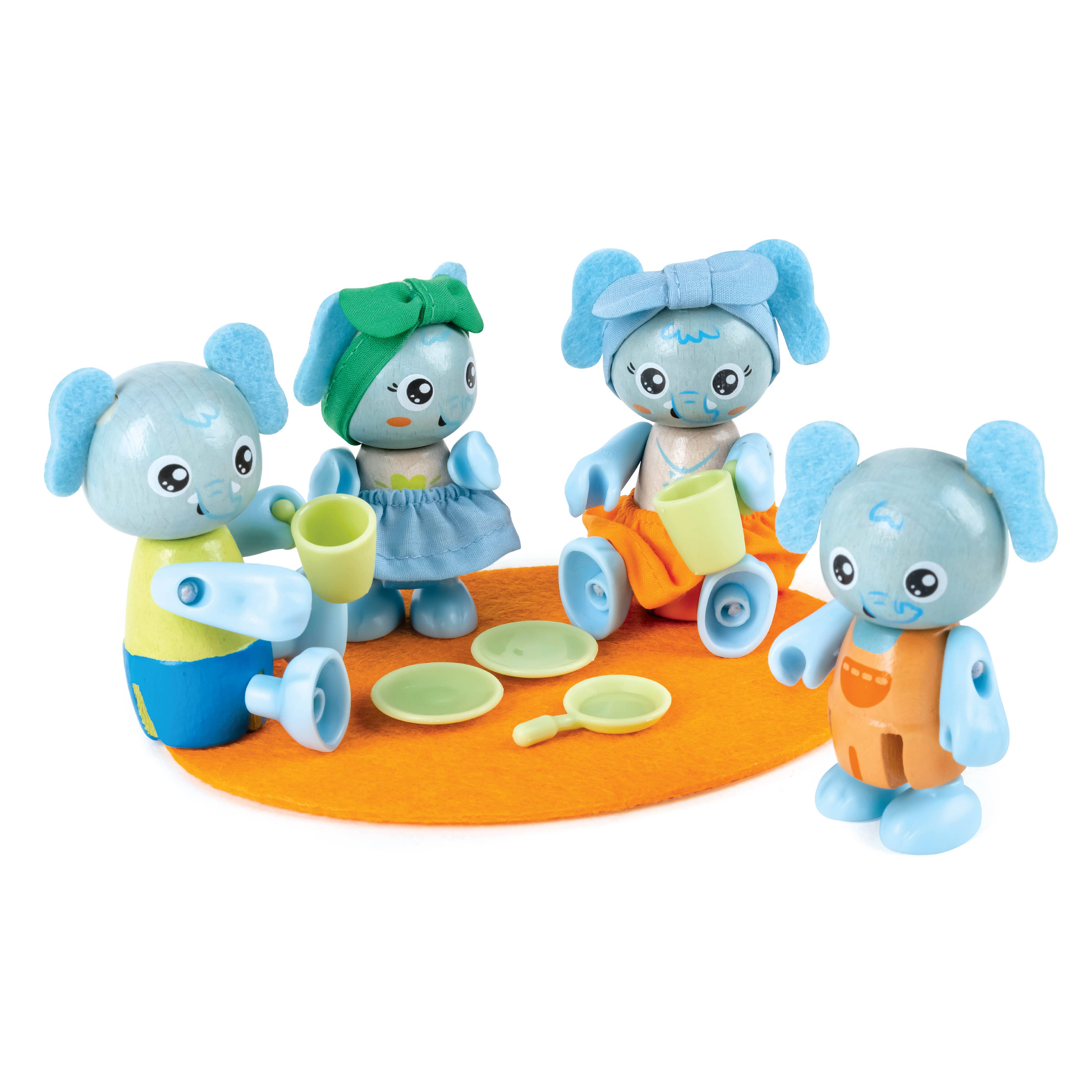 Hape Toys - Wonderland Elephant Family