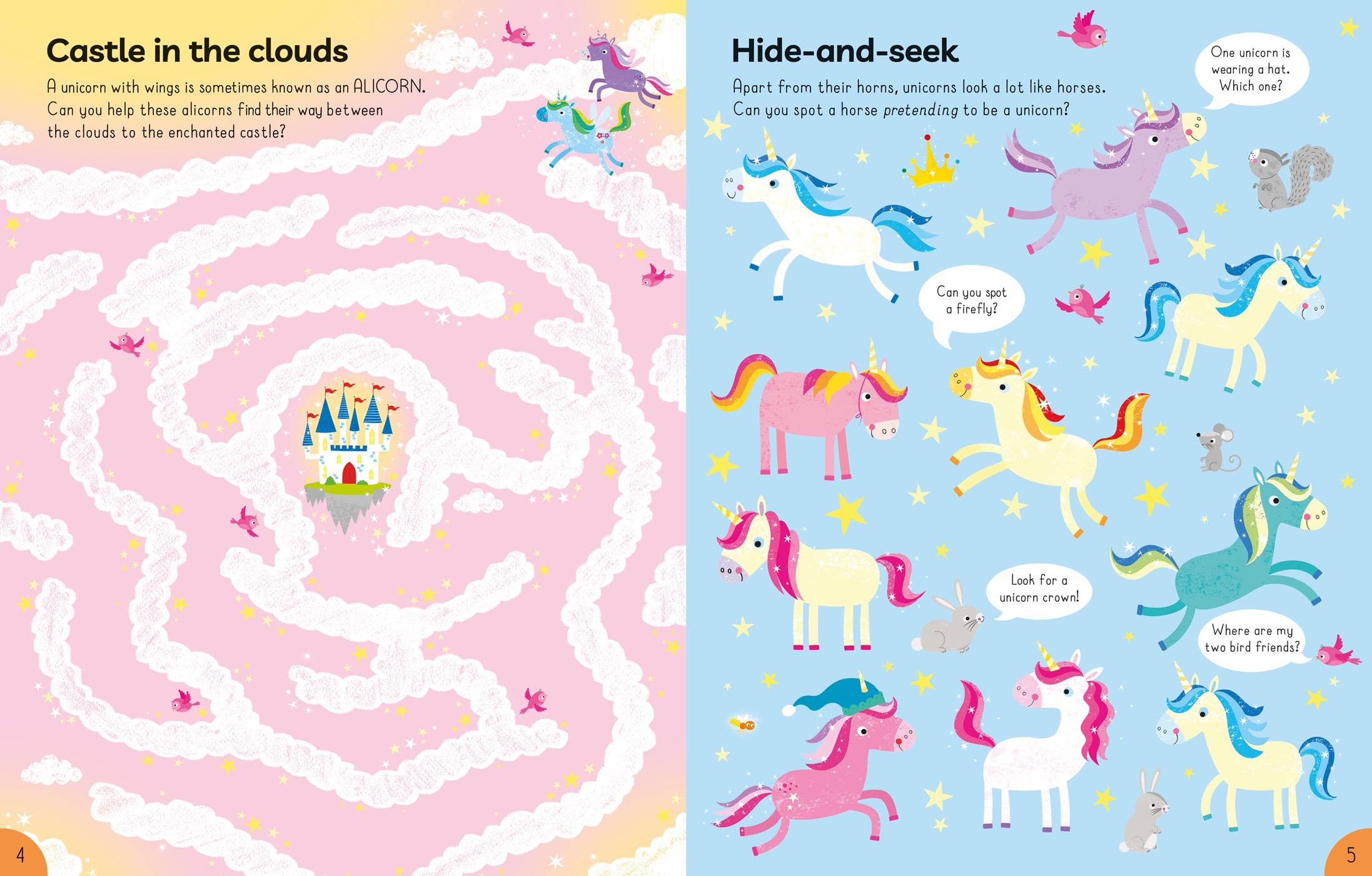 HarperCollins - Big Activity Book Unicorns: Usborne