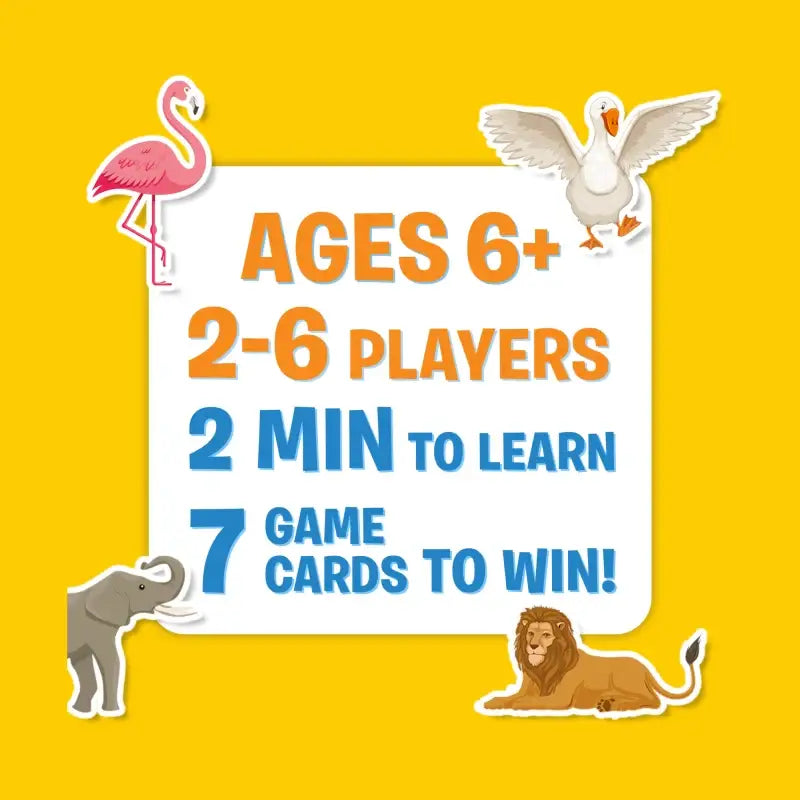 Skillmatics - Skillmatics Guess in 10 World of Animals Card Game