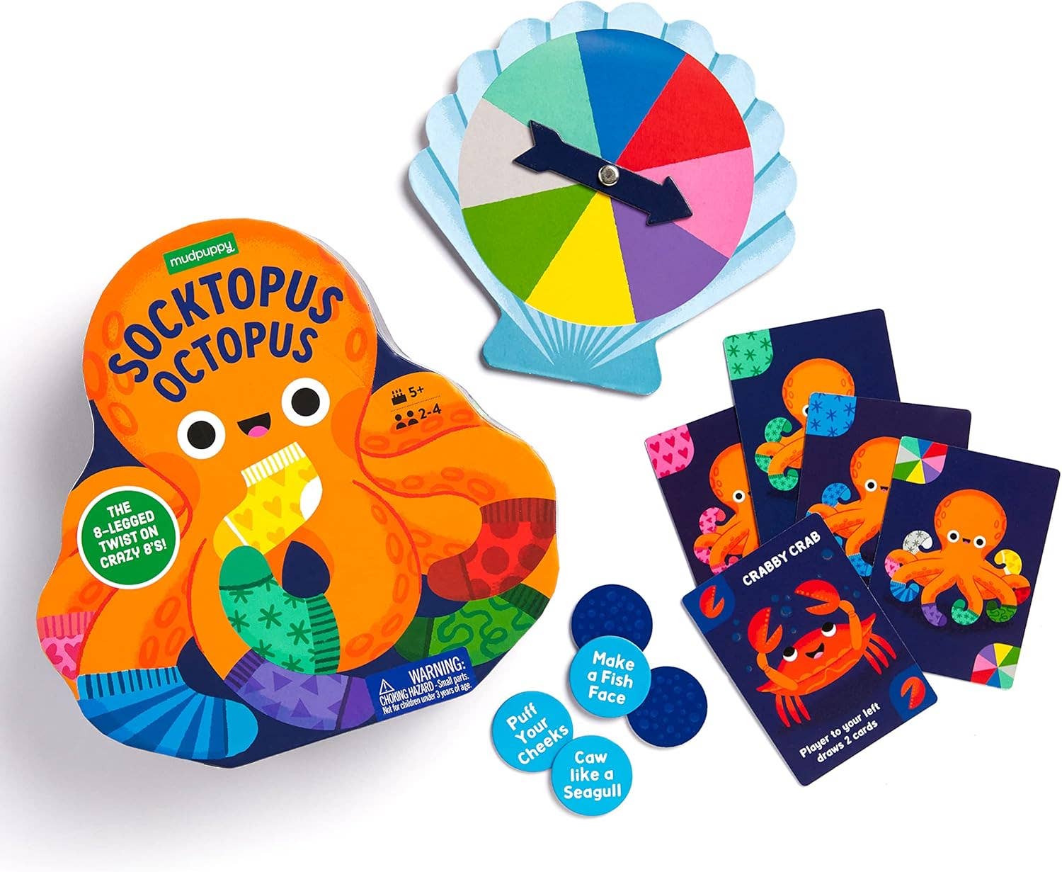Chronicle Books - Socktopus Octopus Shaped Box Game