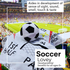 Baby Jack and Company - Soccer Ball Baby Learning Lovey Tag Stroller Toy 10" x 10"