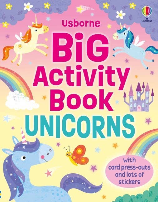HarperCollins - Big Activity Book Unicorns: Usborne