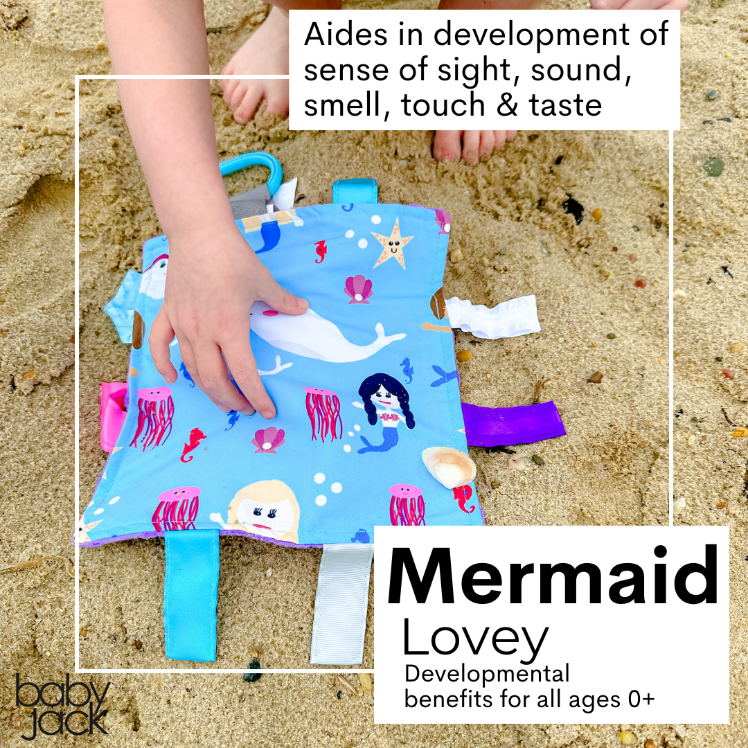 Baby Jack and Company - Mermaid Narwhals Seahorse Learning Lovey Collection