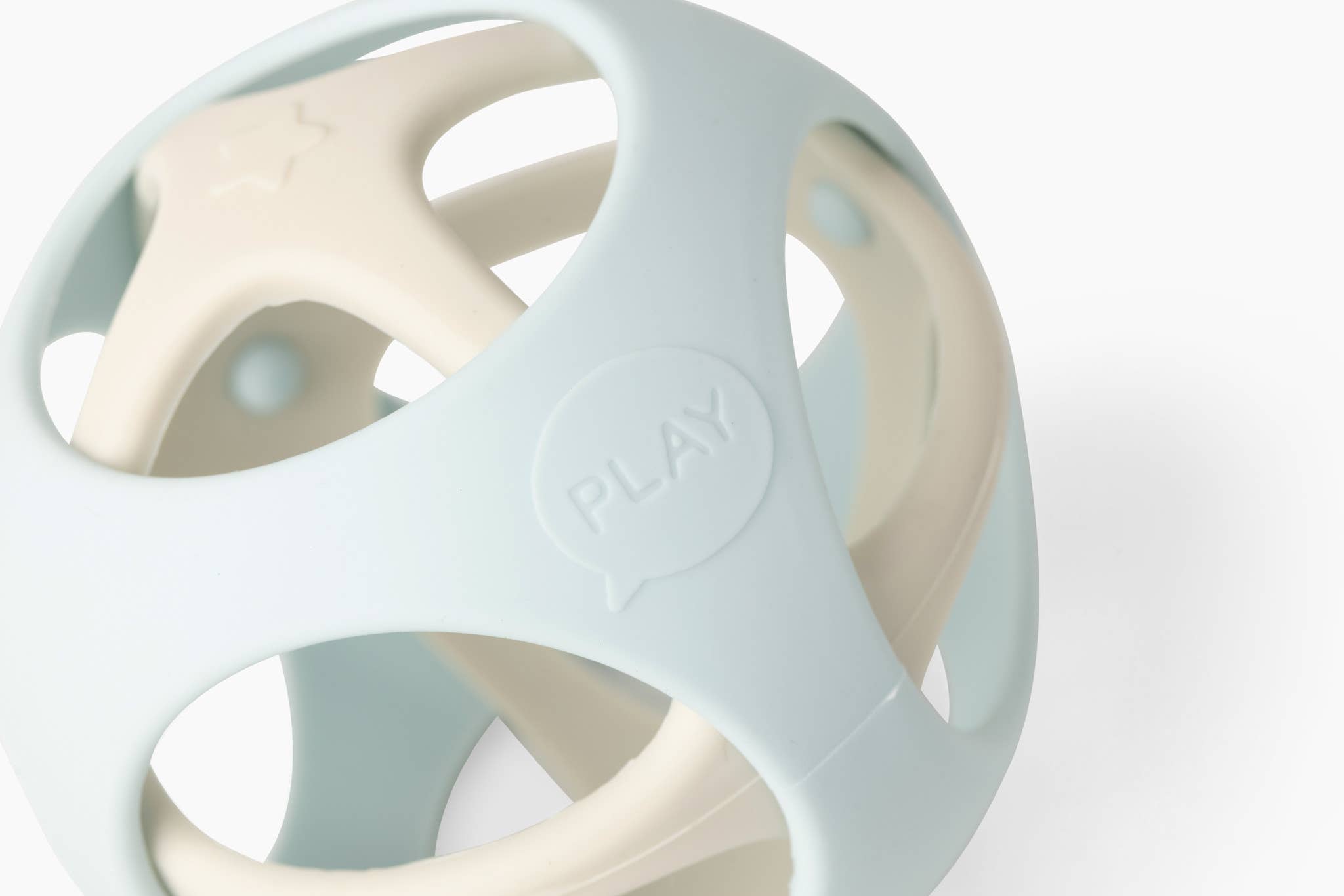 ToyLab - Ball Trio - Dual Teething Ball Toy Dishwasher Safe