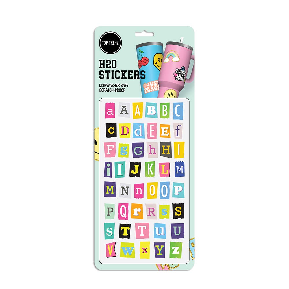 H20 Flask Vinyl Sticker Packs assortment