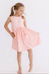 Mila & Rose - Peach Tank Pocket Twirl Dress