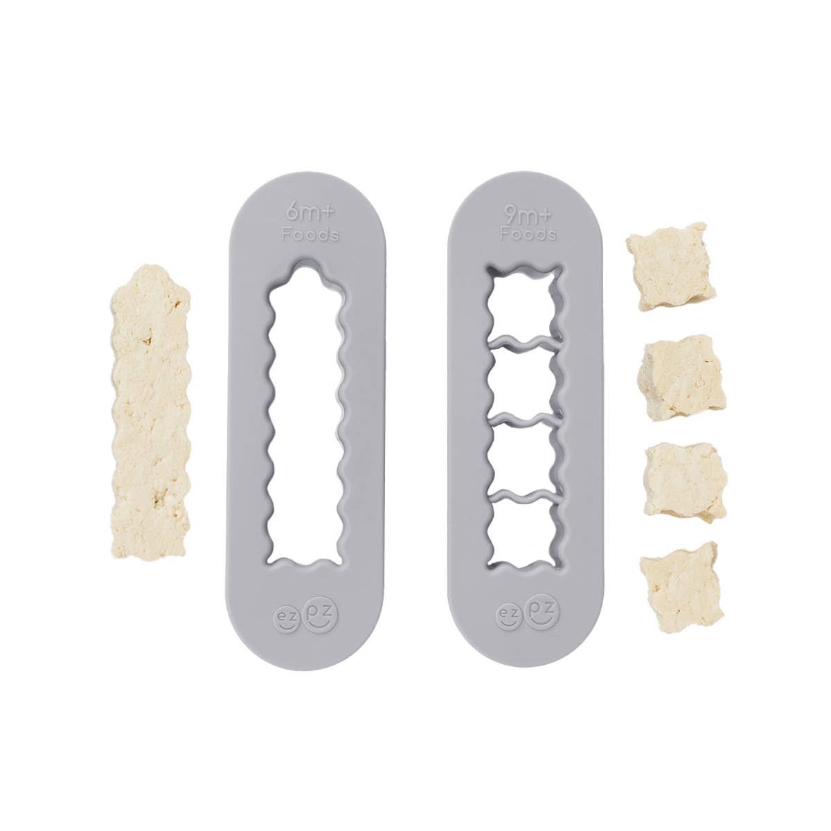 ezpz - Baby-Led Weaning Food Cutters (Baby 6+ months): Blush