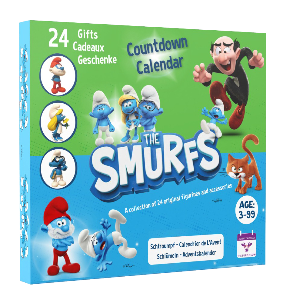 The Purple Cow America Inc. - Countdown Calendar - Smurfs