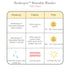 Burt's Bees Baby - Rugby Stripe Organic Lightweight Beekeeper™ Wearable Baby Blanket - Quarry: Quarry / Small