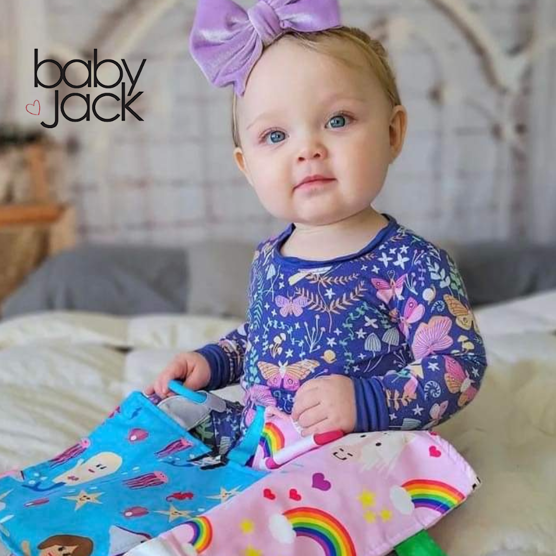 Baby Jack and Company - Mermaid Narwhals Seahorse Learning Lovey Collection