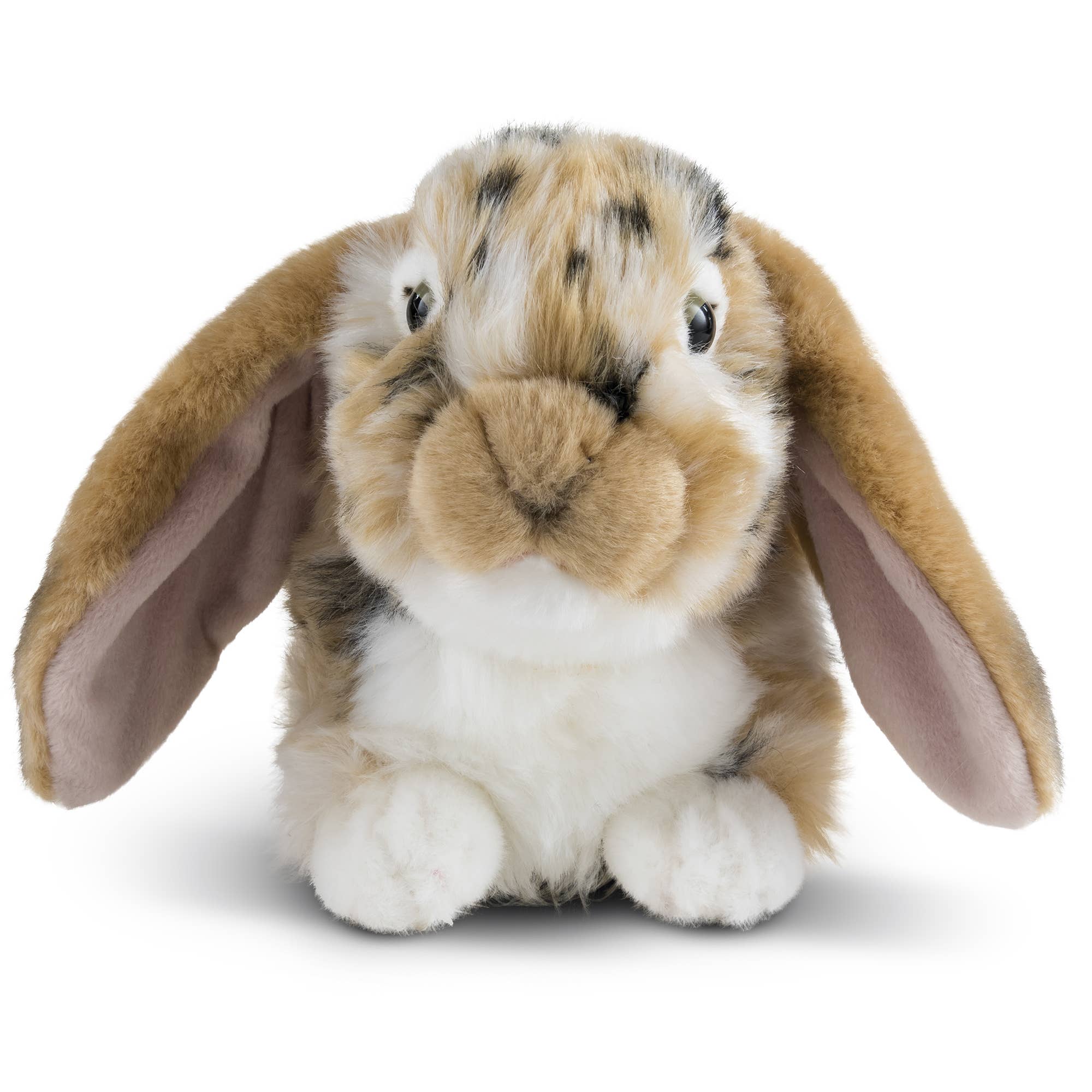 Living Nature Brown Dutch Lop Eared Rabbit Plush