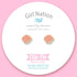 CLIP ON Cutie Earrings- Shell-abrate