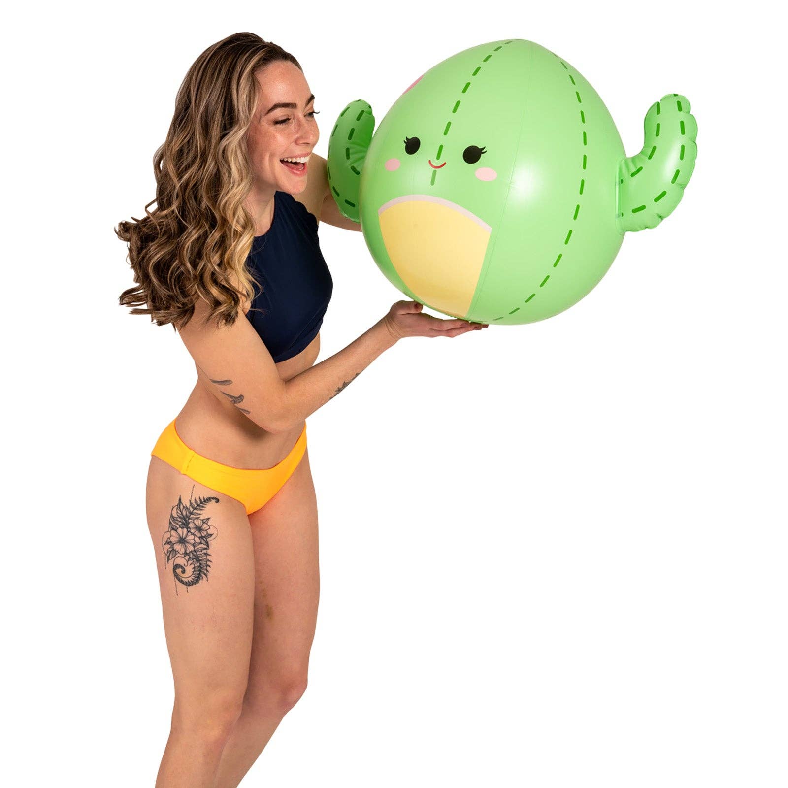 BigMouth Inc - BigMouth x Squishmallows Maritza the Cactus Beach Ball