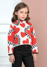 Abel & Lula Heart Sweater & Pant Outfit #5857