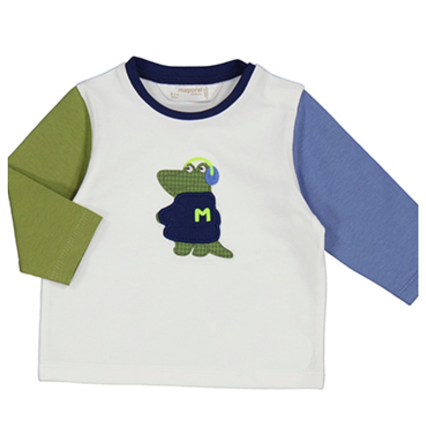 Outfit-L/S T-shirt- Alligator with Midnight Blue Pant NB W23-2001