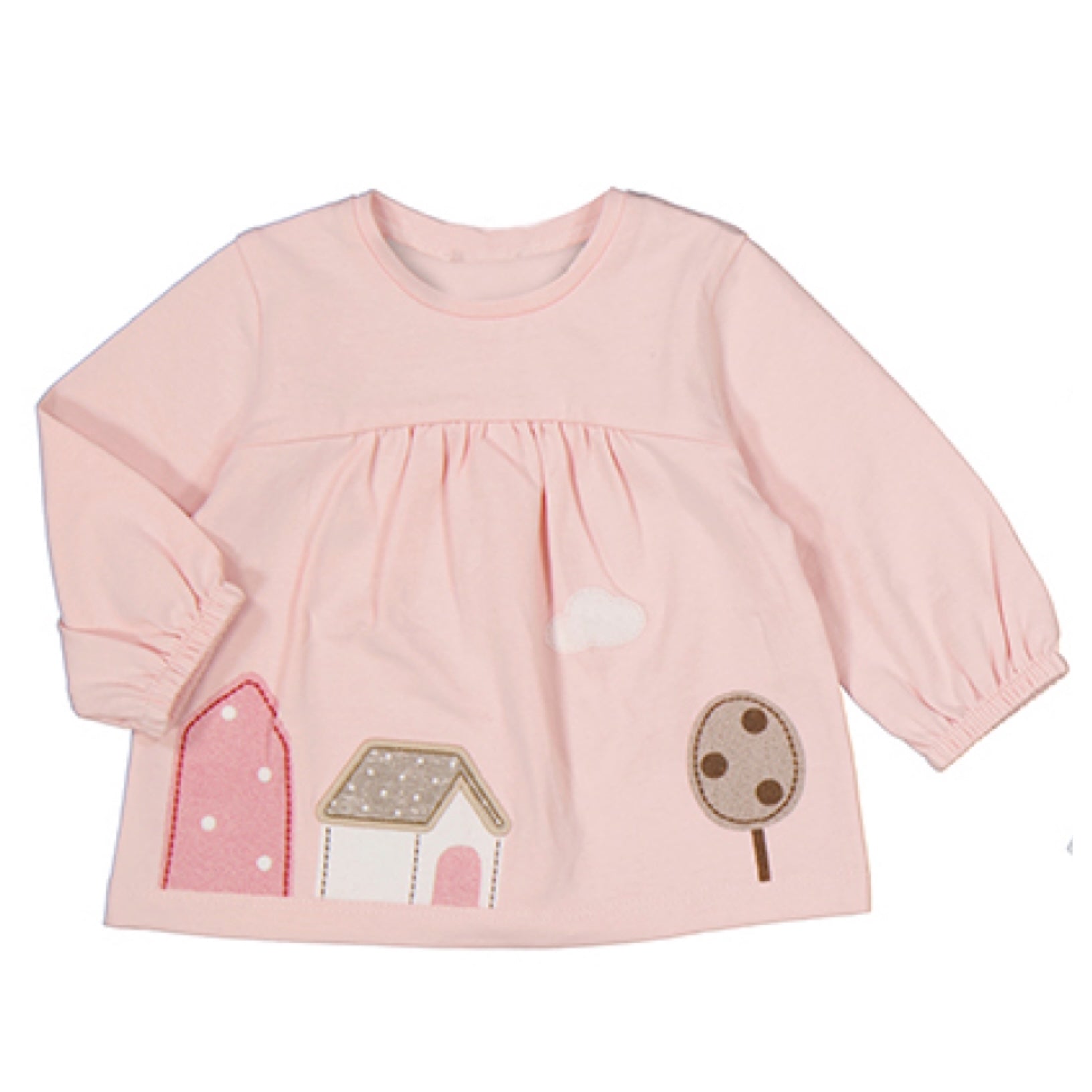 Outfit- Baby Rose House/Tan Pant NB W23-2002/2762