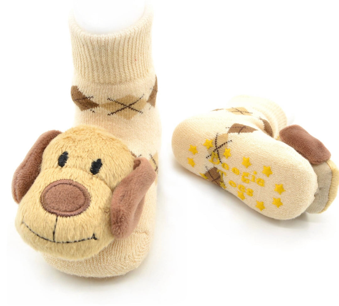 Boogie Toes Rattle Socks- Dog