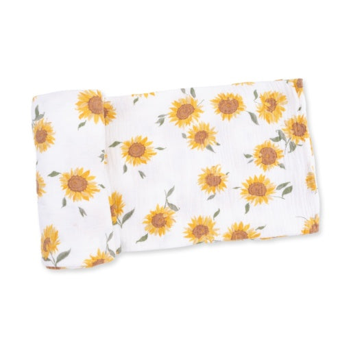 Angel Dear Baby Sunflower Swaddle Blanket