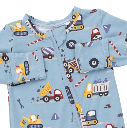 Angel Dear Crayon Construction 2 Way Zipper Footie