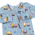Angel Dear Crayon Construction 2 Way Zipper Footie