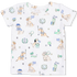 Angel Dear Country Club Dogs Neutral - Short Sleeve Loungewear Set | Ivory, Green