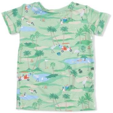 Angel Dear Golf Oasis Animals - Loungewear Short Set | Green