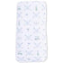 Angel Dear Golf Trellis Blue - Swaddle Blanket | White, Blue