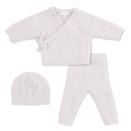 Angel Dear Chenille Natural Kimono Take Me Home 3 Piece Set